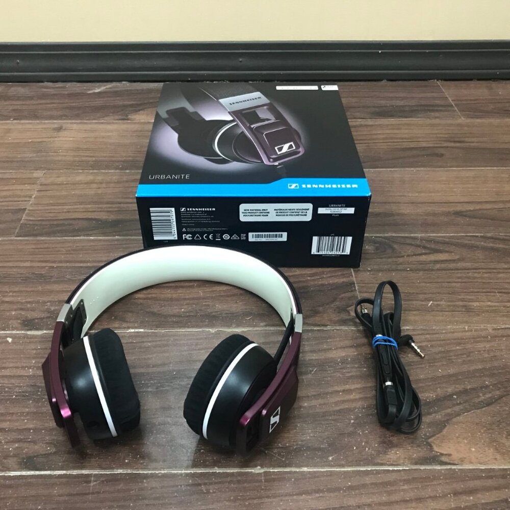 Sennheiser Urbanite On Ear Stereo Wired Headphones Color Plum 506452